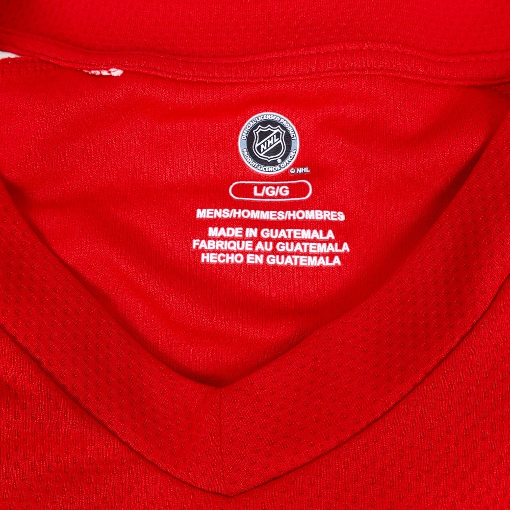 NWT NHL Men Detroit Red Wing LARKIN  V Neck Jersey - Picture 3 of 6